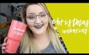 Mystery Christmas Unboxing - LOOK WHAT SHE FREAKIN' SENT ME!! | heysabrinafaith
