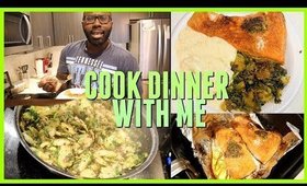 Cook Dinner With Me | Air Fried Salmon | Easy HEALTHY Dinner Ideas