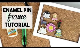 REALISTIC DIY Tutorial | Enamel Pin Picture Frame