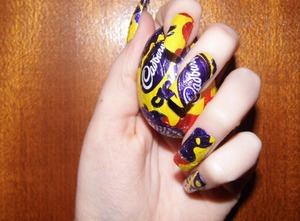 Last years Easter nail art design.