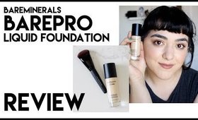 bareMinerals barePRO Performance Wear Liquid Foundation | Review