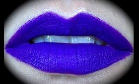 Purple Lipstick Collection: Review & Swatches Part 1 ft Pretty Zombie & Lime Crime