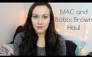 Mac and Bobbi Brown Makeup Haul | SkyRoza