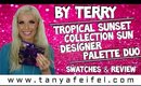 By Terry | Tropical Sunset Collection | Sun Designer Palette Duo | Swatches | Tanya Feifel