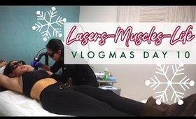 Lean Arms Workout, Lasers & Life | Fit Vlog S2 E10 | Vlogmas Day 10 [2019]
