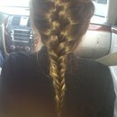 French to fishtail 