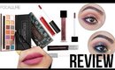 FOCALLURE MAKEUP REVIEW & DEMO | Eyeshadow Palette - Lipsticks - Highlighter | Stacey Castanha