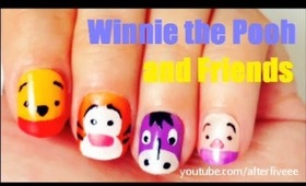 Winner the Pooh and Friends Nails