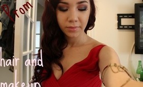 My prom 2013 hair and makeup