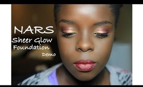 NARS Sheer Glow Foundation Demo