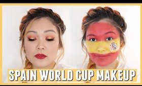 Spain World Cup 2018 Makeup Tutorial