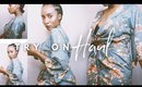 Haul + Try On + Review