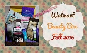 Walmart Beauty Box | Fall 2016 | PrettyThingsRock