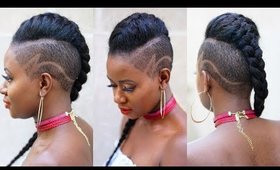 FIERCE Tapered Cut Braided Style