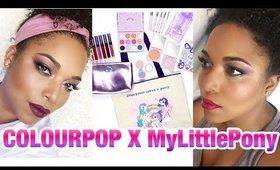 FINALLY! A Unicorn Collection That Is POPPIN! | ColourpopxMyLittlePony Collection REVIEW || MelissaQ