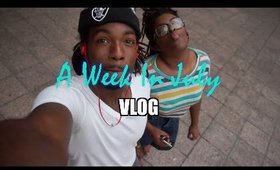 A Week in July Vlog! Adventures Downtown ATL, Mellow Mushroom, Car Rides, Don's 1st Tattoo!
