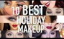 10 BEST Holiday Makeup Tutorials | Paris & Roxy