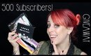 500 Subscribers Giveaway! | GlitterFallout
