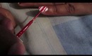 Candy Cane Nail Tutorial