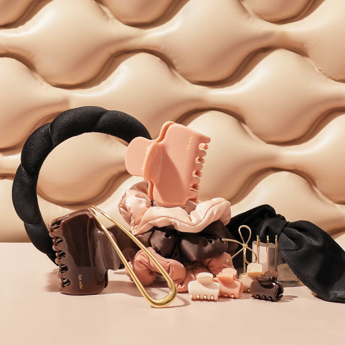 Kitsch Recycled Plastic Puffy Cloud Claw Chocolate | Beautylish