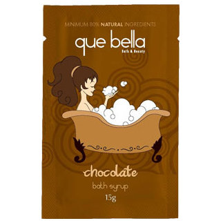Que Bella Chocolate Foaming Bath Syrup