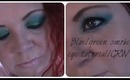 GRWM Blue/green smokey eye - requested by Ameliarmakeupback