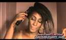 Relaxed/Texlaxed Hair Style Tutorial " Pin Curls"