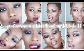 Sexy Valentine's Day Makeup | Smoky Brown Eyes