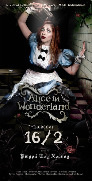 this is the Alice in wonderland project I've been working on, im creating all characters from scratch! makeup and hair are by me!