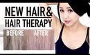 New Hair Color & Hair Therapy Treatment Experience ♥ Wengie