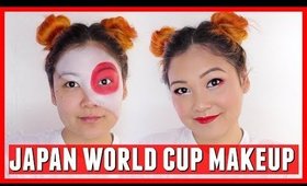 Japan World Cup 2018 Makeup Tutorial