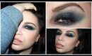 Smokey Blue Eyes and Kylie Jenner Nude Lips | Speed Tutorial