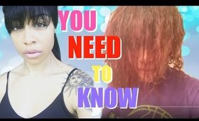 Keratin Treatment On Natural Hair - What You Should Know