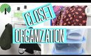 Dollar Store Closet Organization Ideas!