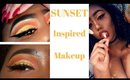 🌞 Sunset Inspired Makeup 2018 🌞 WOC Friendly | simplyyliaa 🌻