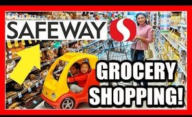 SHOP WITH ME AT SAFEWAY! Grocery Shopping