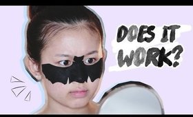 BAT EYE MASK? | trying out weird korean skin care product