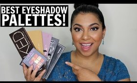 BEST EYESHADOW PALETTES! | MissBeautyAdikt