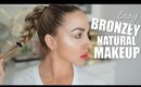 Easy Bronze Makeup Tutorial | JessicaFitBeauty