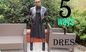 How To Style a Black Dress 5 Ways | BisolaSpice