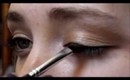 "Everyday Soft Gold Eyeshadow Tutorial" using "Bare Escentuals" and "Mac"