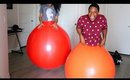 COUPLE'S GIANT BALLOON CHALLENGE (GONE WRONG)