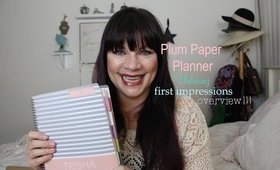 ♡Plum Paper Planner unboxing, 1st impressions, overview and discount code!!!         ♡♡♡