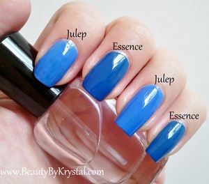 Color Compare: Essence Walk On Air vs. Julep Taylor