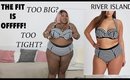 I AM NOT SURE ABOUT THIS BIKINI SIS! DO WE REALLY CARE FOR RIVER ISLAND PLUS? TRY ON HAUL!