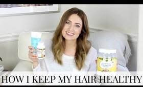 How I Keep My Hair Healthy: Growing Hair Out + Postpartum Hair Loss | Kendra Atkins