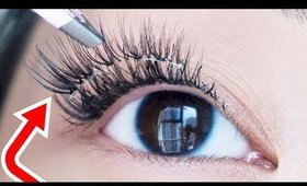 Don't Wear False Lashes Again Until You Try This TRICK!