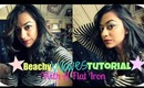 Beachy Waves With Flat A Iron
