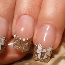 Bridal nail art 