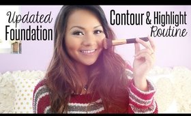 Current Foundation, Contour & Highlight Routine | TheMaryberryLive